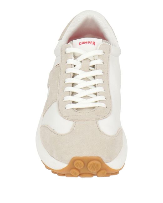 Camper White Light Sneakers Leather for men