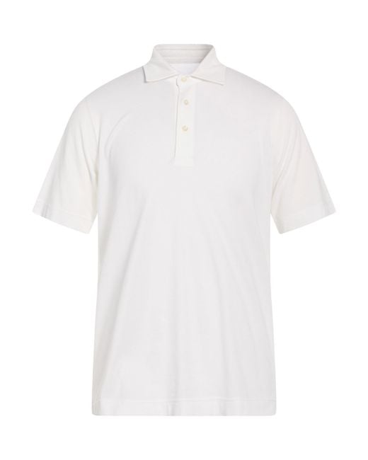 Circolo 1901 White Polo Shirt Cotton, Elastane for men