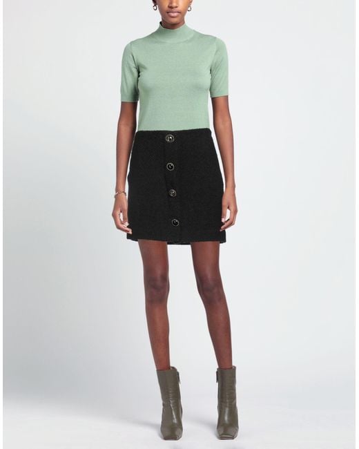 Pinko Black Mini Skirt