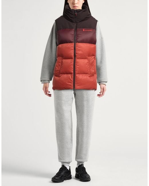 Chompa sin mangas COTOPAXI de color Red