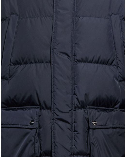 Herno Blue Puffer Polyamide for men