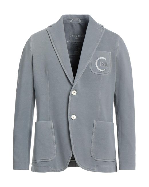 Circolo 1901 Gray Suit Jacket for men