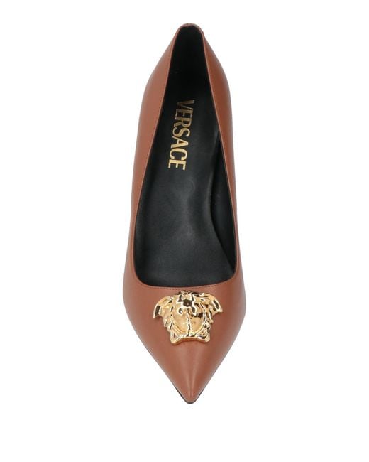 Versace Brown Pumps