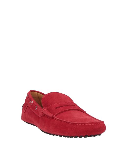 Sutor Mantellassi Red Loafer for men
