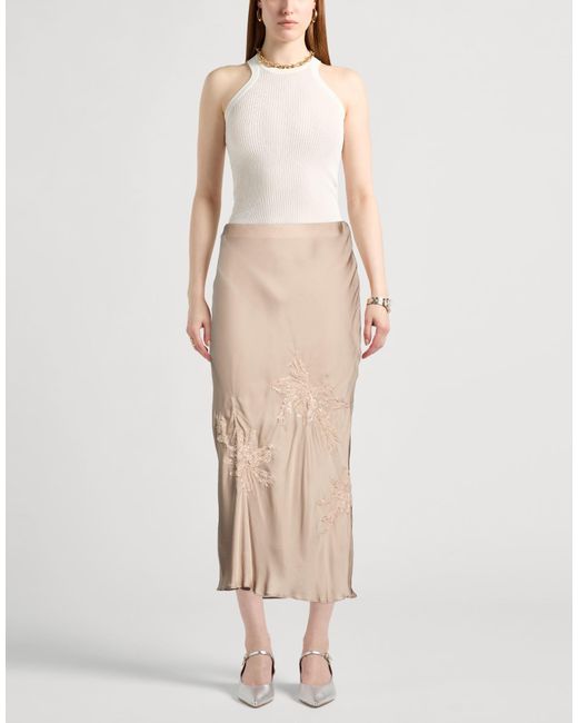 Kaos Natural Midi Skirts