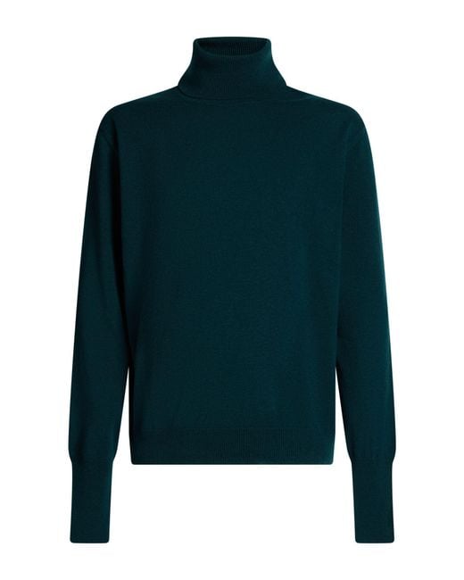 Ballantyne Green Dark Turtleneck Cashmere for men