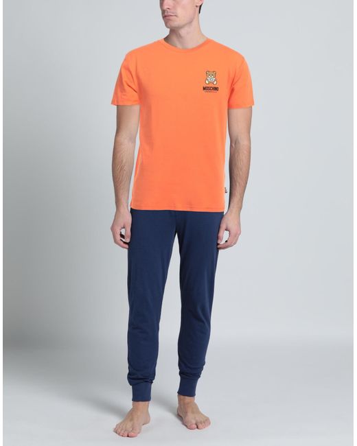 Moschino Orange Undershirt for men