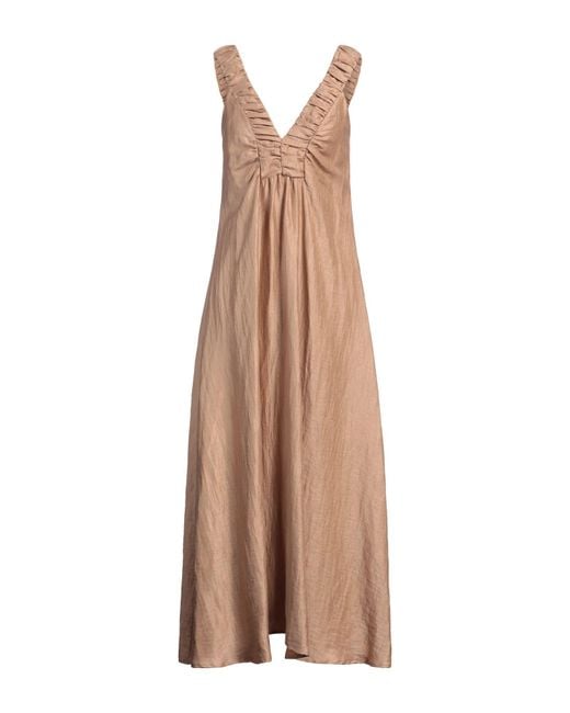 Alpha Studio Natural Maxi Dress