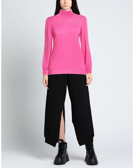 Drumohr Pink Turtleneck