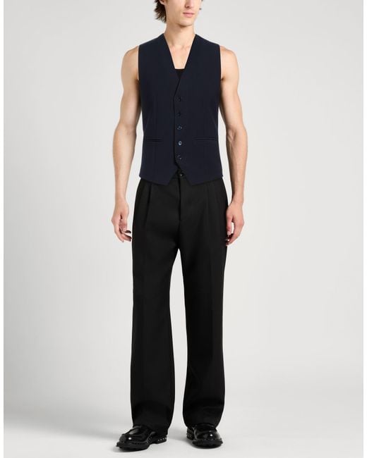 Daniele Alessandrini Blue Waistcoat for men