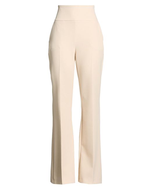 Gattinoni Natural Pants Polyester, Elastane