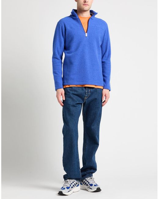 Fedeli Rollkragenpullover in Blue für Herren