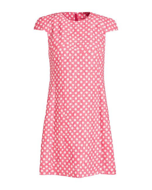 Moschino Pink Mini Dress Polyester, Elastane