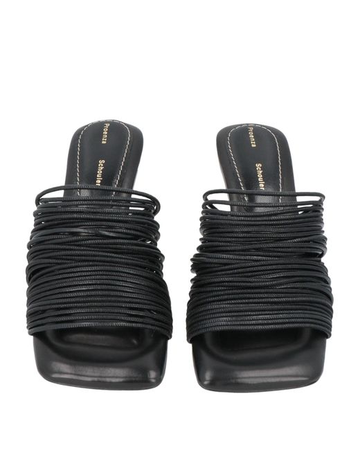 Sandales Proenza Schouler en coloris Black