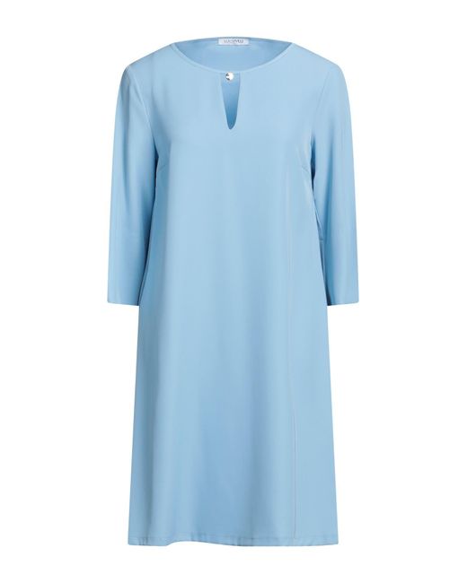 LUCKYLU  Milano Blue Midi Dress