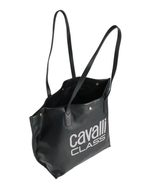 Roberto Cavalli Black Shoulder Bag