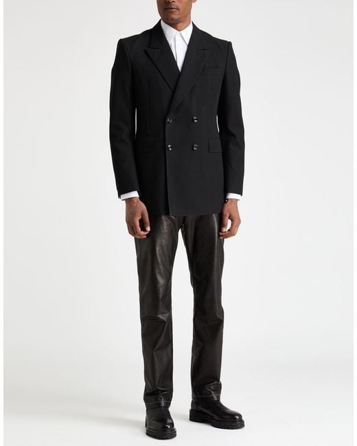 McQueen Black Blazer Cotton for men