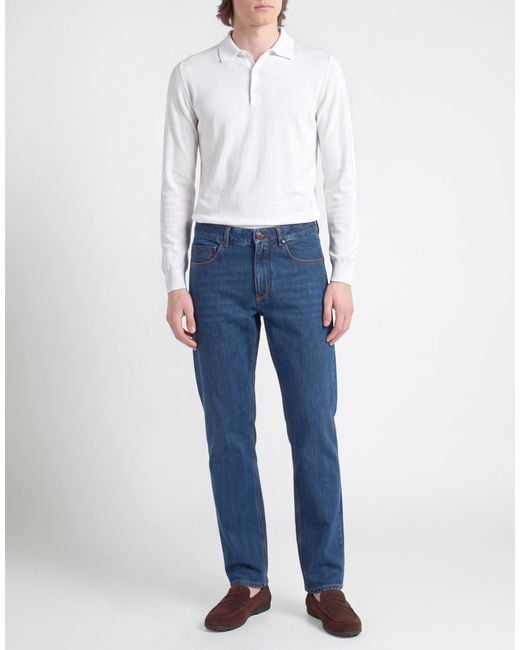 Paul & Shark Blue Jeans Cotton for men