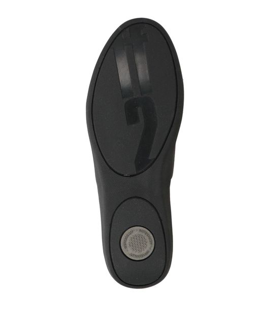 Fitflop Black Lace-Up Shoes