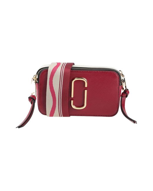 Marc Jacobs Leather Cross-body Bag in Red | Lyst