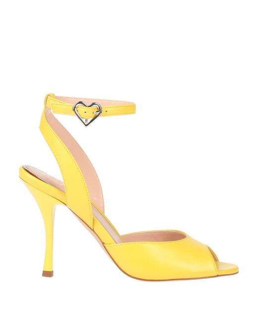 Blugirl Blumarine Yellow Sandals