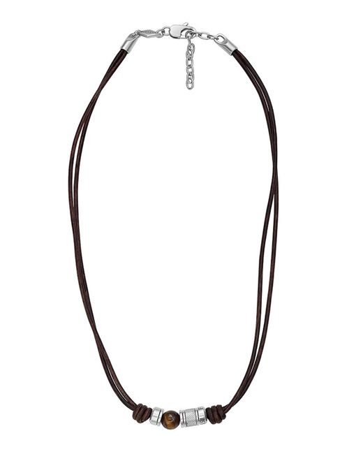Fossil Metallic Necklace for men