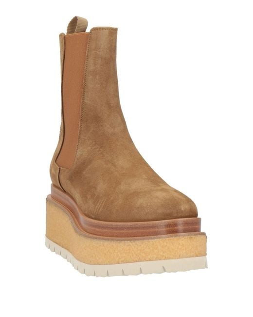 Pierre Hardy Brown Ankle Boots Leather