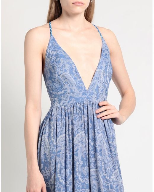 FACE TO FACE STYLE Blue Maxi Dress