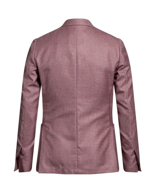 Lardini Purple Blazer for men
