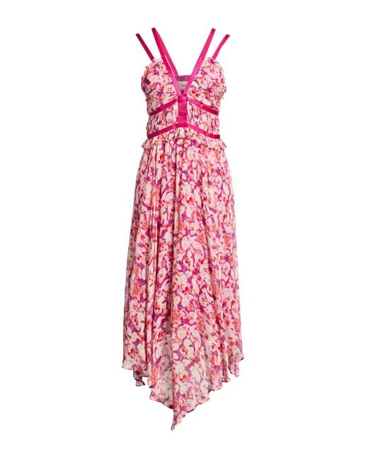 Ba&sh Pink Midi Dress