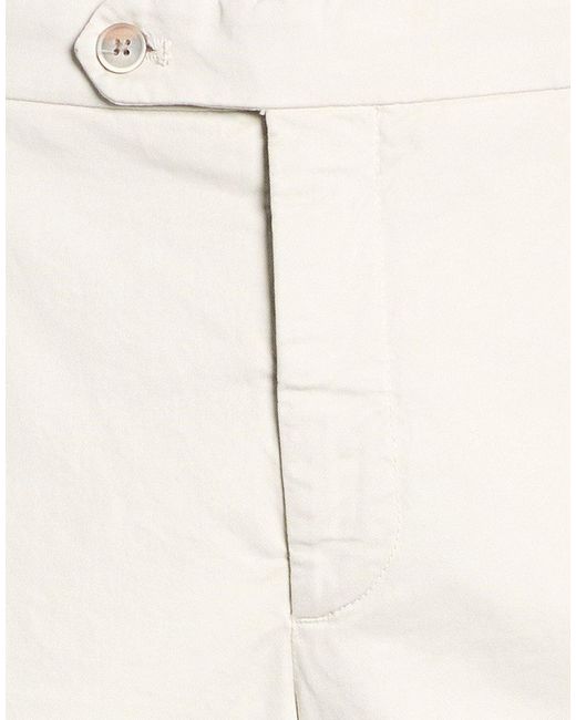 Hackett White Pants Cotton, Elastane for men