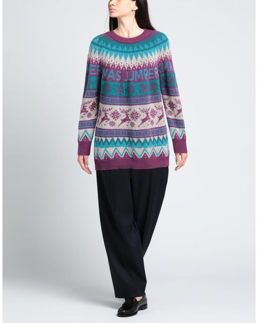 Patrizia Pepe Blue Sweater