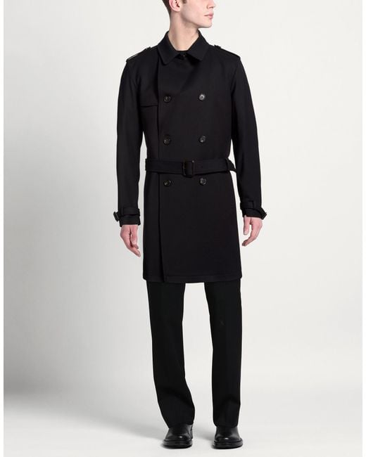 ALEX INGH Black Coat for men