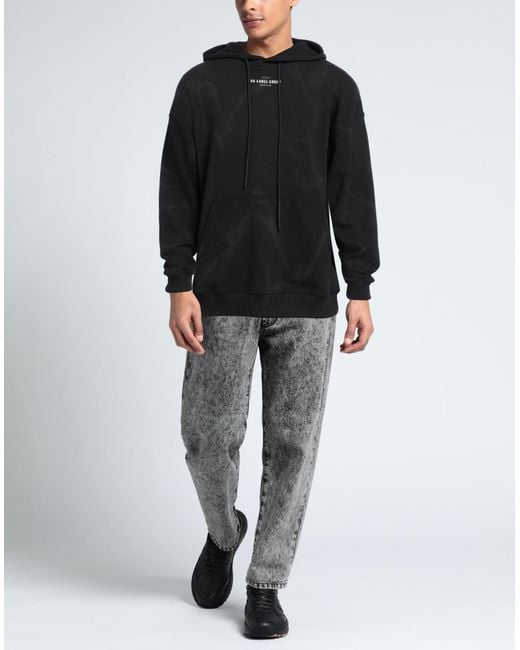 44 Label Group Black Sweatshirt Cotton for men