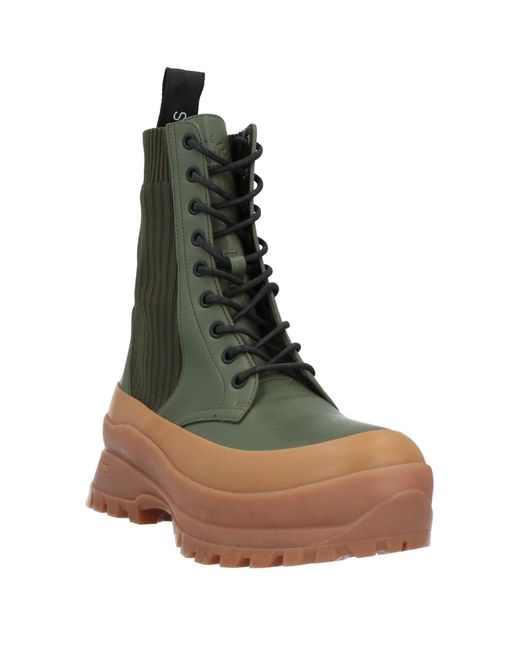 Stella McCartney Green Ankle Boots