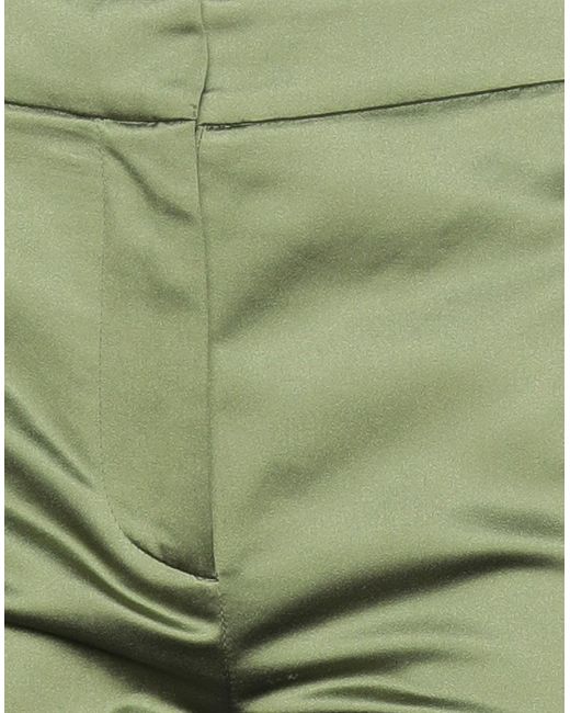 PantaloneValentino in Satin di colore Verde | Lyst