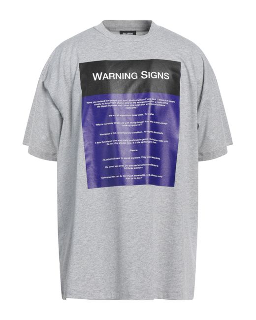 Raf Simons Gray T-shirt for men