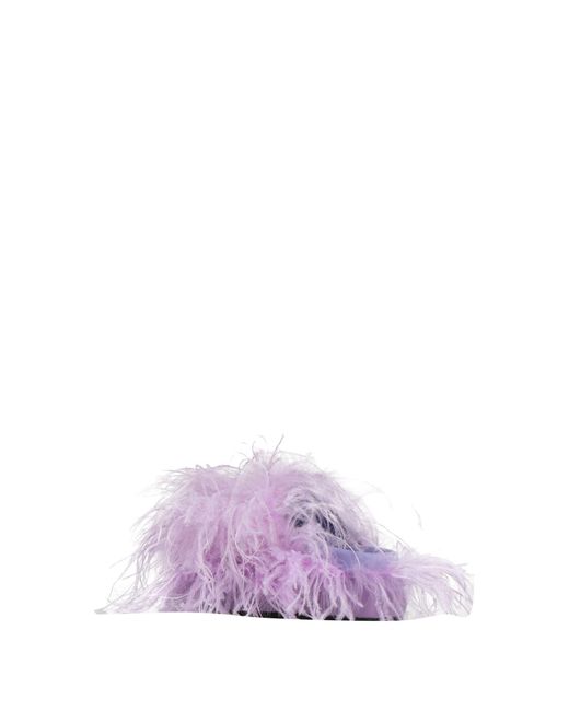 The Attico Purple Sandals