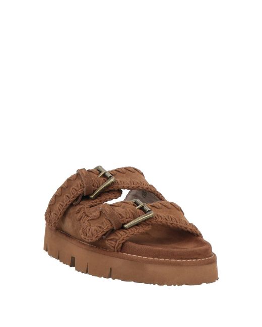Mou Brown Sandals