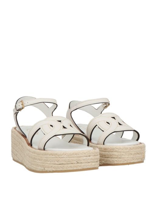 Tod's Natural Espadrilles