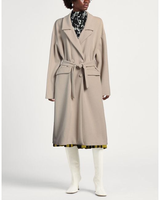 Cristinaeffe Natural Coat Polyester, Viscose