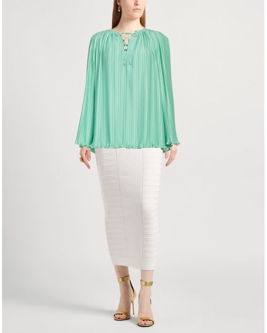 Lanvin Green Top Polyester, Brass