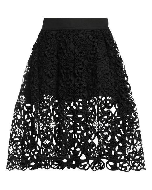 Elie Saab Black Mini Skirt