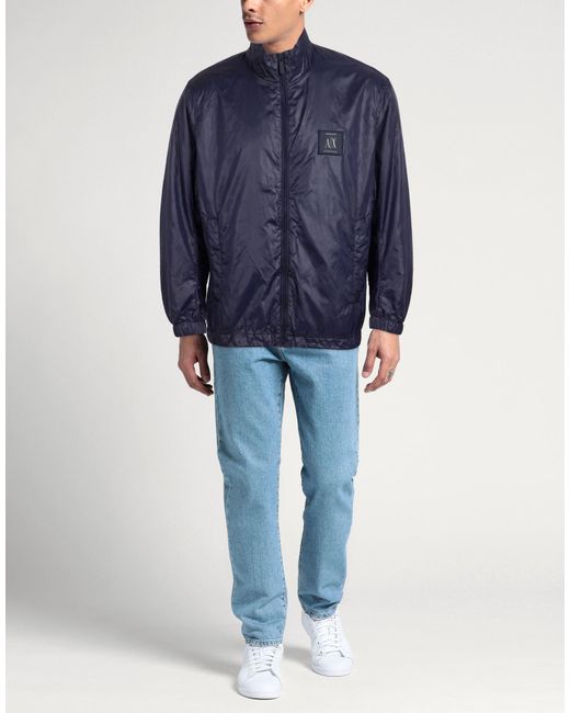 ARMANI EXCHANGE Blue Jacket for men