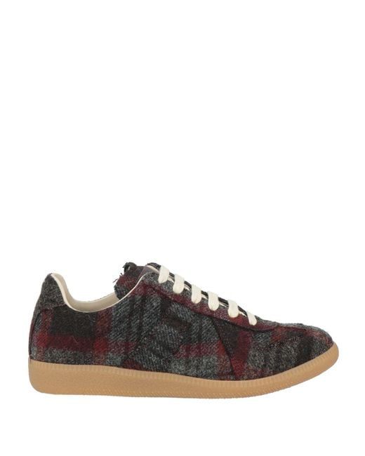 Maison Margiela Multicolor Sneakers Leather, Textile Fibers