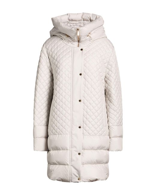 Moorer White Light Puffer Polyester, Polyamide