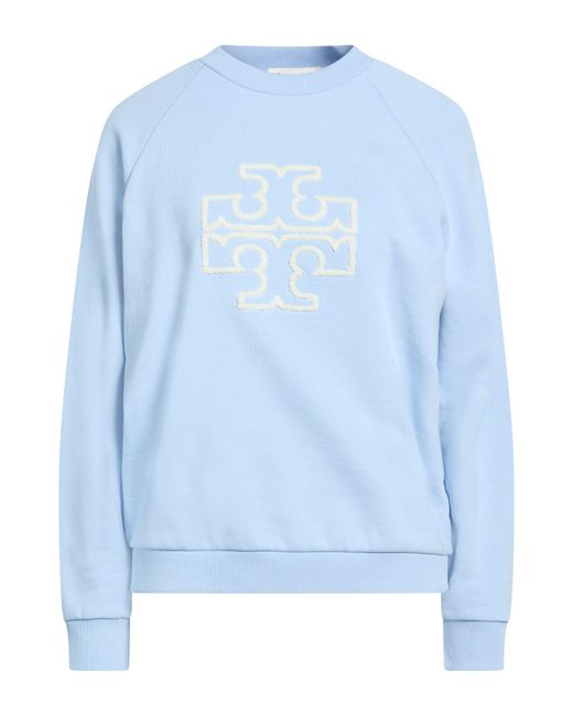 Tory Burch Blue Sweatshirt Cotton