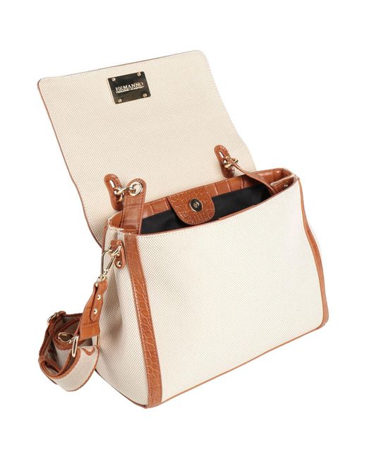 Ermanno Scervino Brown Schultertasche