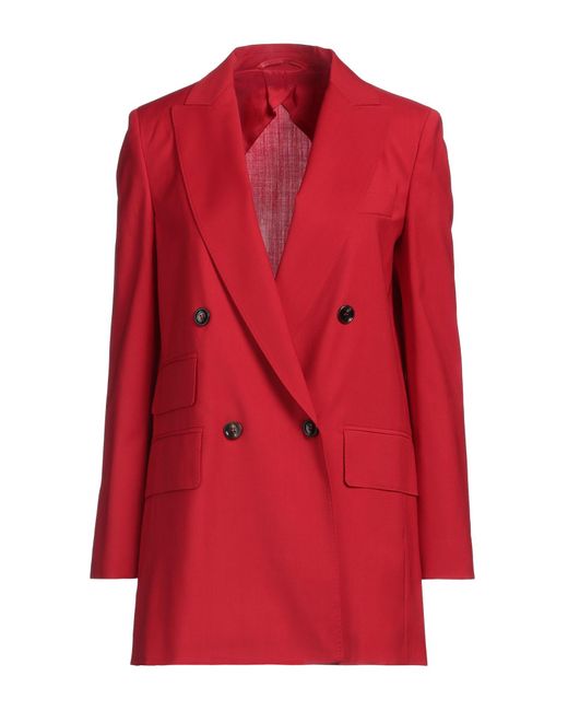 Max Mara Red Blazer