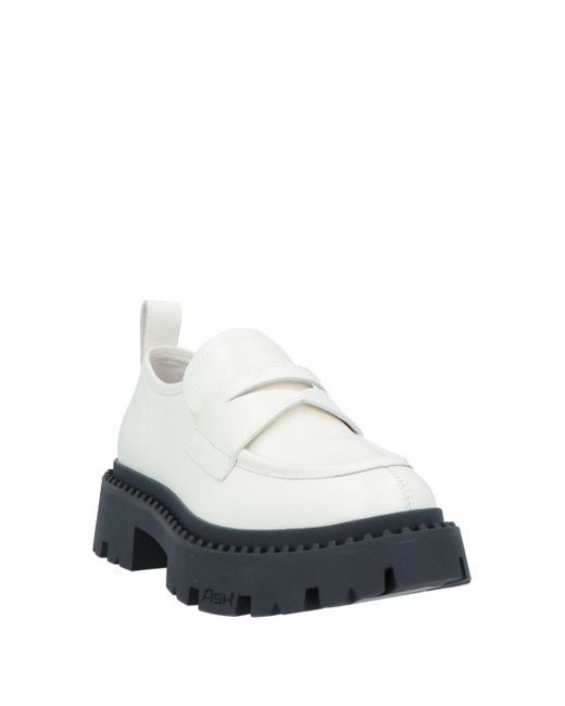 Ash White Loafer